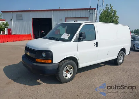2016 Chevrolet Express 2500 Work Van from USA, damaged, VIN 1GCWGAFF5G1131761